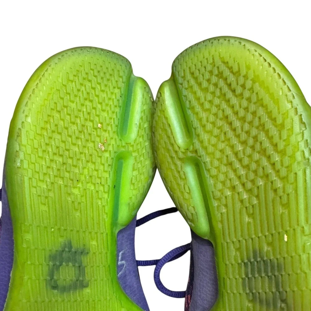 Nike KD Shoes‎ Youth Size 5Y Purple Green Kids Basketball Sneakers 768867-535